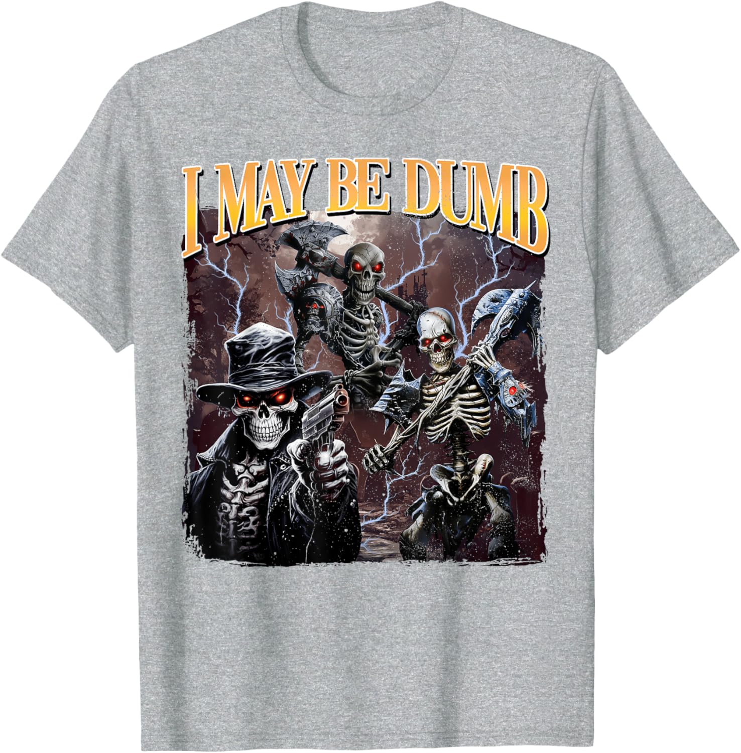 Funny Skeleton Meme T-Shirt for Unique Style and Humor Lovers - 11