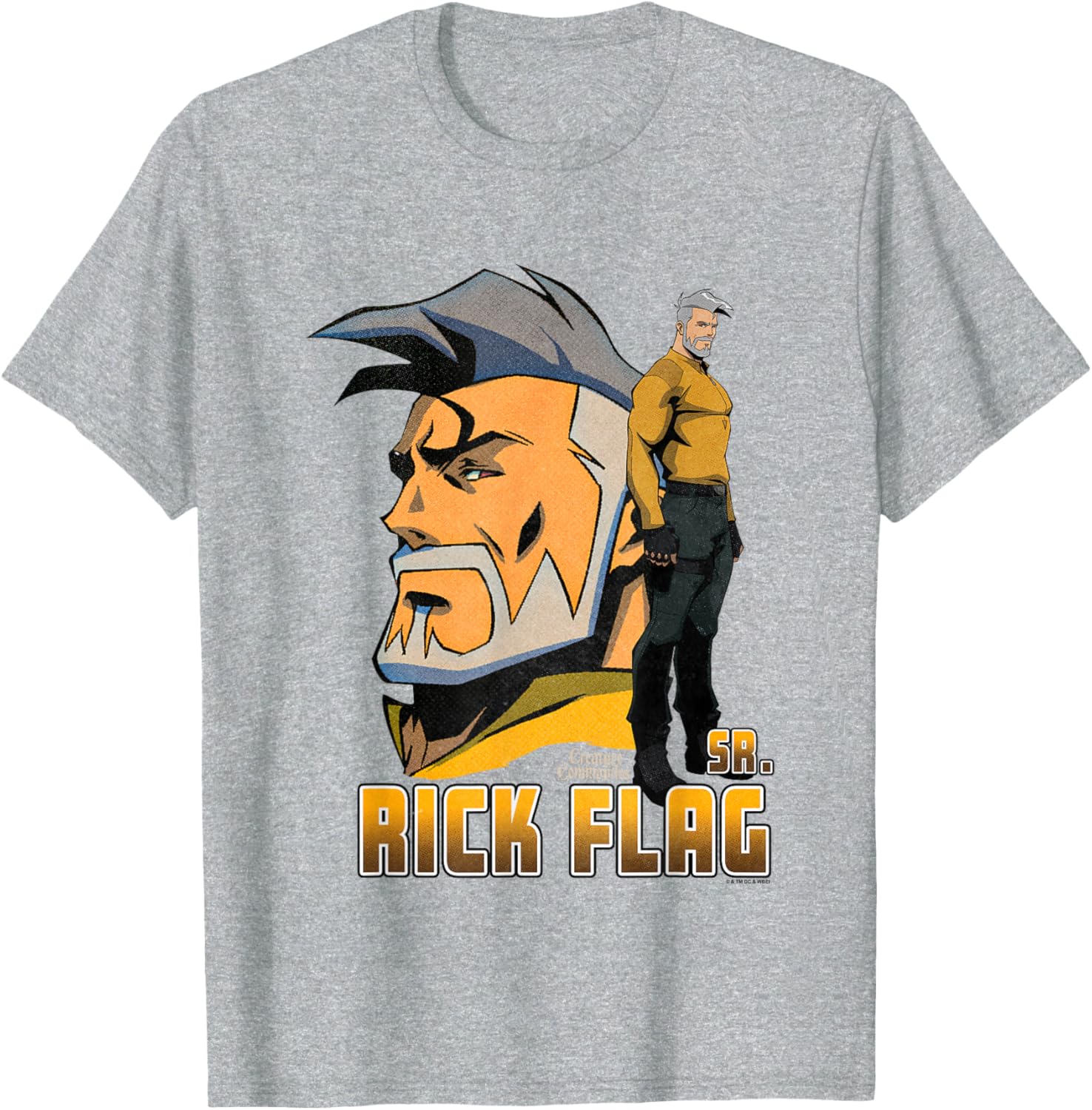 Creature Commandos Rick Flag Sr. T-Shirt for Fans of Action Heroes - 5
