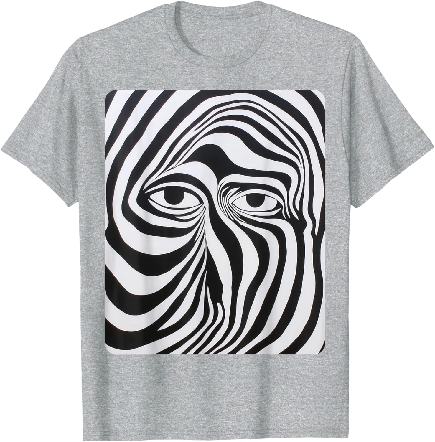 Stylish Eyes White and Black Designer T-Shirt for Trendy Fashion Lovers - 23